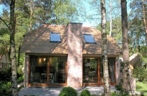  Denne hyggelige villa ligger i en nyanlagt park i det smukke skovområde ved Lanaken, lige