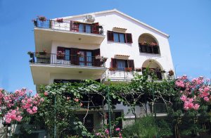  Disse to praktisk indrettede ferielejligheder (se også CDN413) ligger i et stort hus med ialt seks lejligheder tre kilometer fra Zadar. Den venlige husejer, der bor i huset, byder på smagfulde rett ...