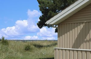 En strand med fint sand og 4,5 kilometer lang og så bred, som intet andet sted på den tyske Østersøkyst. I dette fortryllende naturlandskab ligger et ferieparadis med huse i luksusklassen. Blot f ...