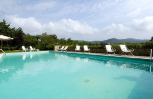  Disse seks dejlige lejligheder i et skønt bondehus, som er blevet renoveret med bevaring af den oprindelige landstil, ligger omgivet af vinmarker og olivenlunde. Her fremstilles der egne vine samt o ...