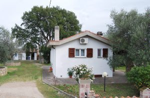  Charmerende og hyggeligt familehus midt mellem oliven- og egetræer på en i bakket terræn ikke langt fra den toskanske kyst, kun 25 km øst for det pragtfulde feriested Castiglione delle Pescaia og ...