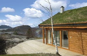  Pæn hytte beliggende fredeligt tæt ved Høgsfjorden. Flot udsigt over fjord og fjeld. Gode fiske- og bademlg. Dagsture til Lysefjorden anbf. Nabo: 40 m. ...