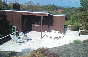  Hyggelig sommerhytte på solrig, ugenert grund med fin udsigt. Tæt ved badeplads og klipper. Meget fine fiskemuligheder fra land og båd. Se Risør, Tvedestrand og Kragerø. ...