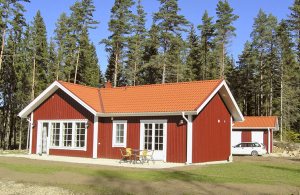  Flot hus, der henvender sig til gæster, der leder efter en ugenert beliggenhed. Nybygget og med bl.a. gulvvarme i hele huset. Nær et idyllisk skovlandskab med svampe og herlige vandrestier. Udsigt  ...