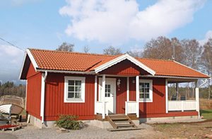 Rigtig hyggeligt feriehus med udsigt over Öresjø fra den overdækkede terrasse. Gåafstand til broen hvor båden ligger fortøjet. Skøn grillplads i nærheden. ...