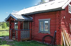  Hyggelig hytte i traditionel stil, beliggende på en nedlagt dalagård. Roligt beliggenhed. Idre med forskellige attraktioner ca. 10 km. Godt fiskeri. Gode bærmarker. ...