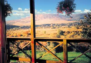  Dette interessante feriehus ligger for foden af Pilis-højdedraget. Indretningen er lys og smagfuldt. Fra husets udsigtstårn har I en fantastisk udsigt over området til Budapest. Lige i nærheden e ...