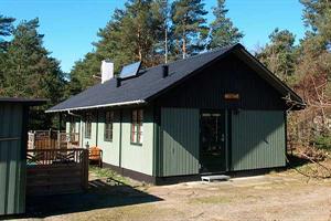 Holiday home. Built in 1975. Renovated in 2001. Situated on a 1200 qm site. The house is heated by electricity. 1 bathroom with shower. 1 toilet. Freezer. Microwave oven. Dish washer. Woodburning stov ...