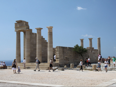 Akropolis, Lindos - 1034