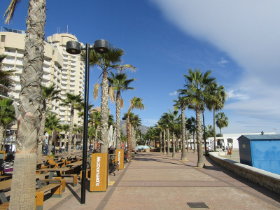 Strandpromenaden i Fuengirola - 1100