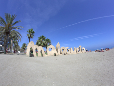 Malagueta strand, Málaga, Costa del Sol - 1111