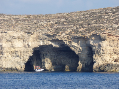 Grotter i Comino, Malta - 1178