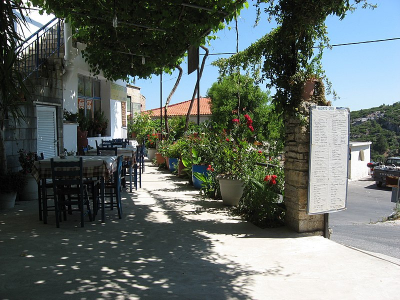 Taverna, Vourliotes, Samos. - 1255