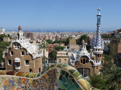 Parc Güell i Barcelona - 1282