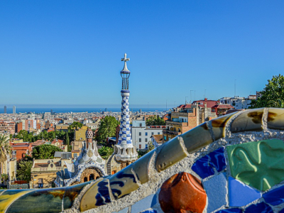 Parc Güell i Barcelona - 1291