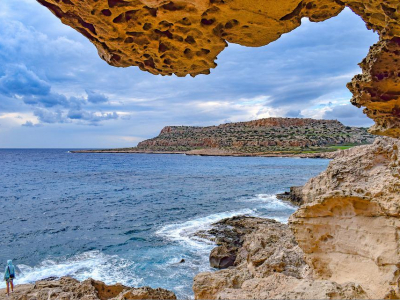 Klippekysten ved Cape Greco - 1321