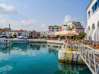 Den gamle havn og marina i Limassol - 1327