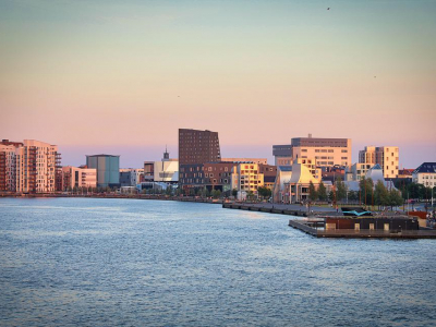 Aftenstemning - Aalborg skyline - 1336