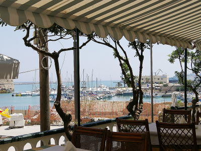 Restaurant på havnen i Heraklion - 1349