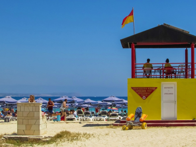 Makronissos strand i Ayia Napa, Cypern - 1358