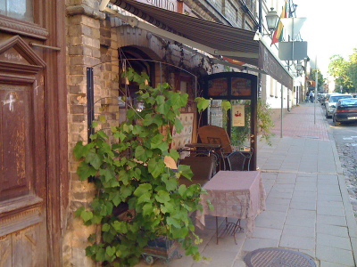 Lille gaderestaurant i Užupis - 1460