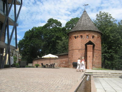 Del af Kaunas gamle befæstningsmur - 1483