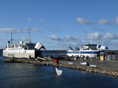 Færger i Faaborg Havn - 1551