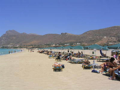 Falassarna strand på Kreta - 1660