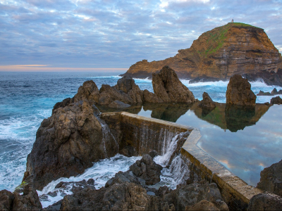 Klipper ved Porto Moniz på Madeira - 1699