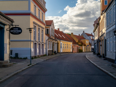 Den gamle bydel i Nysted - 1760