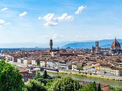 Firenze, Italien - 1817