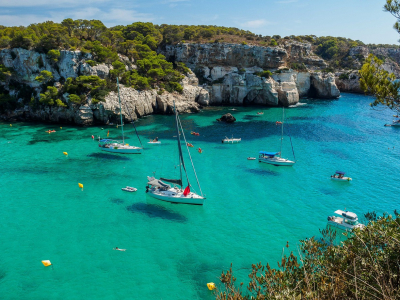 Smukke Cala Macarella, Menorca - 1896