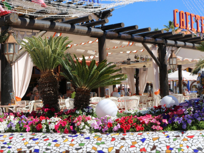 Cafeliv i sommervarmen - 1940