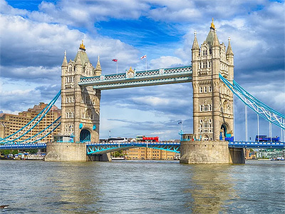 Tower Bridge i London - 298