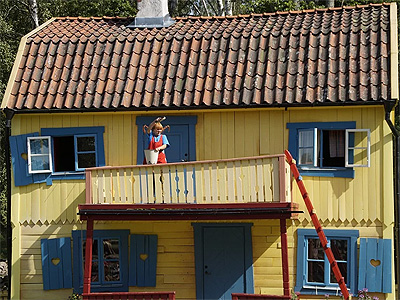 Pippi Langstrømpe i Astrid Lindgrens Verden i Vimmerby. - 300