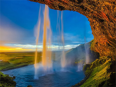 Vandfaldet Skogafoss - 373