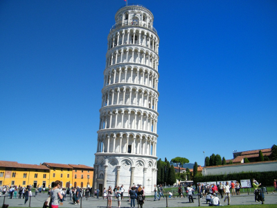 Det skæve tårn i Pisa - 466