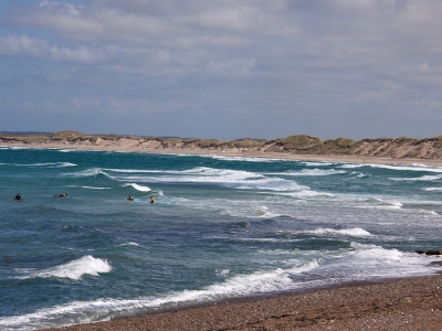 Friske bølger ved Klitmøller strand - 588