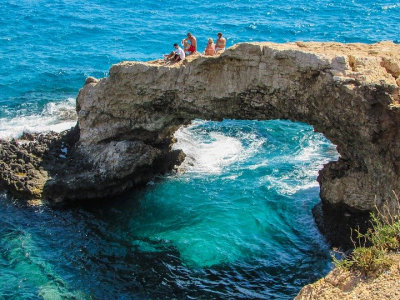 Lovers bridge, Ayia Napa, Cypern - 609