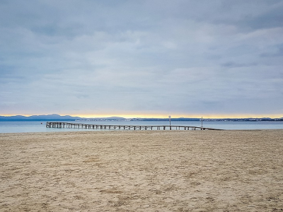 Stranden er fin og børnevenlig - 955